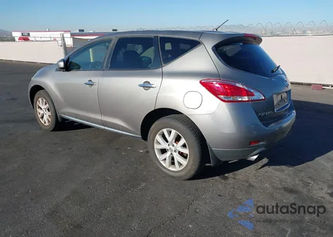 2012 Nissan Murano S z USA, uszkodzony, nr VIN JN8AZ1MU2CW119235